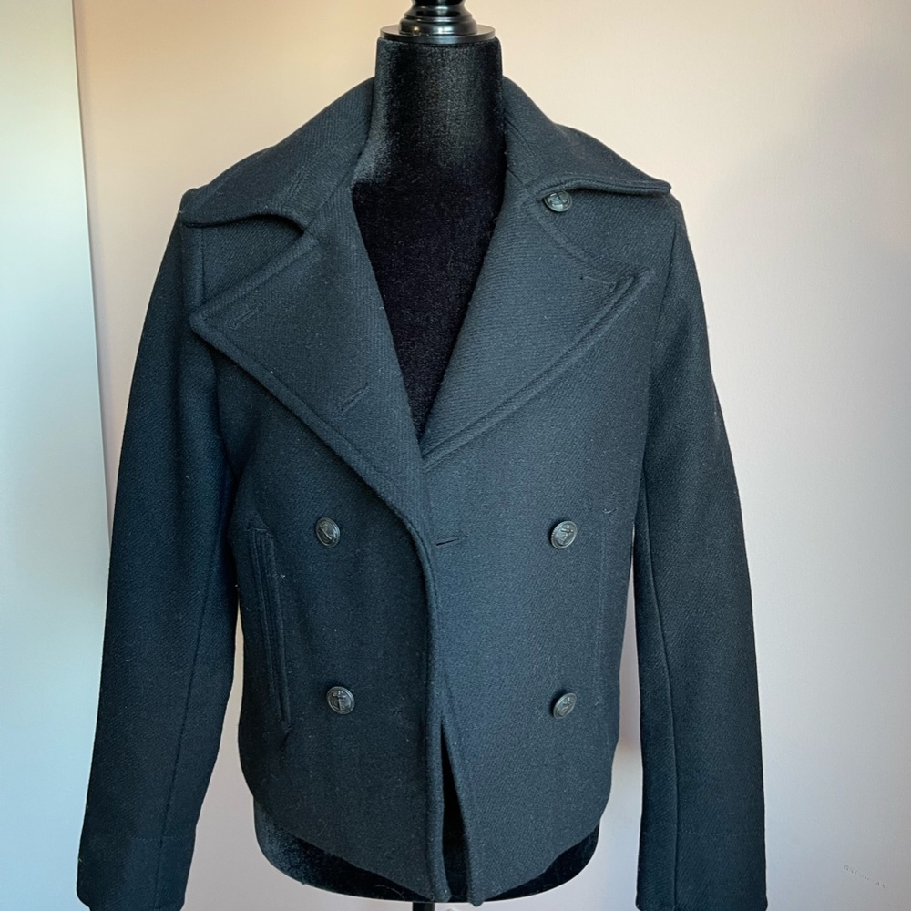 Denim & Supply Ralph Lauren Wool Blend Double Breasted Jacket Size M